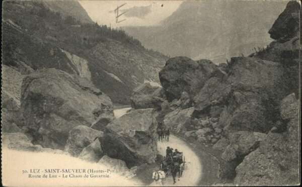 Luz-Saint-Sauveur Hautes Pyrenees Route de Luz