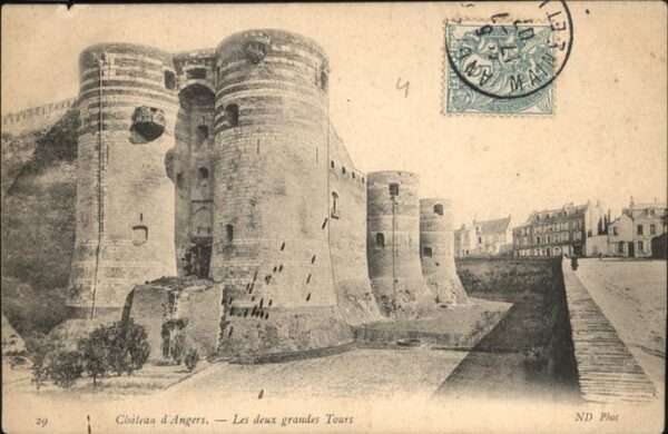 Angers Chateau Grandes Tours