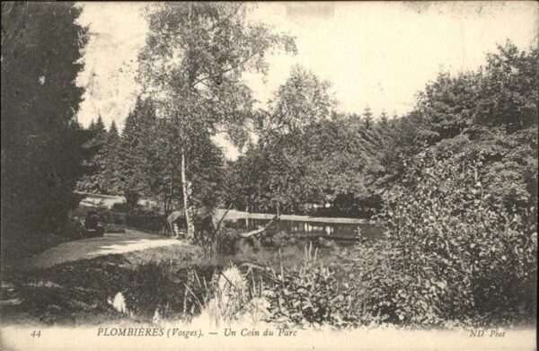 Plombieres-les-Bains Coin du Parc