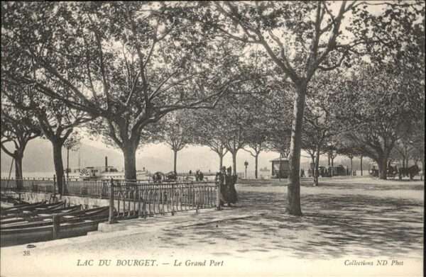 Bourget-en-Huile Lac du Bourget Grand Port