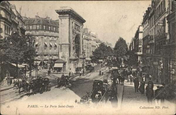 Paris Porte Saint-Denis