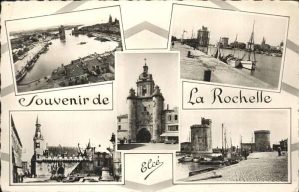 La Rochelle Charente-Maritime Port Hotel de ville Tour Saint-Nicolas
