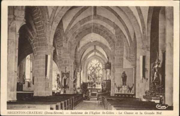 Argenton-Chateau Eglise St. Gilles