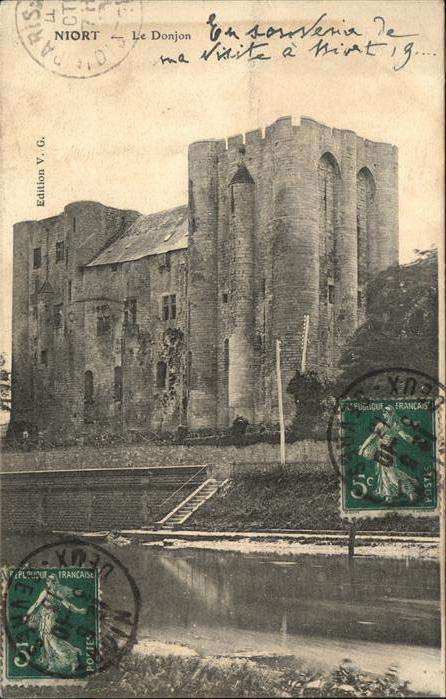 Niort 79 le Donjon