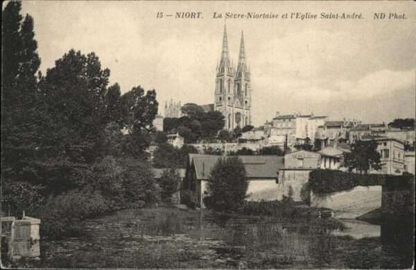 Niort 79 Eglise St. Andre La Secre Niortaise
