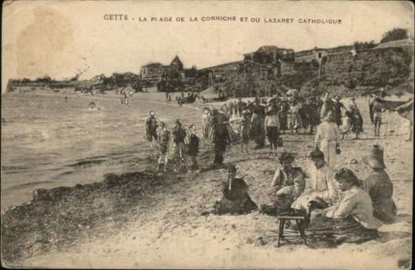 Sete Herault La Plage lazaret Catholique