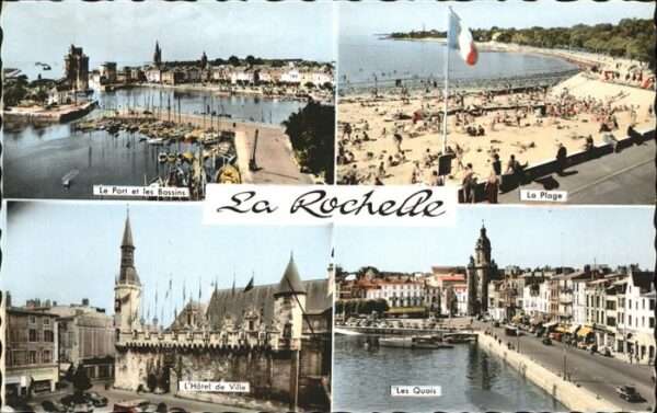 La Rochelle Charente-Maritime Port Plage Quais