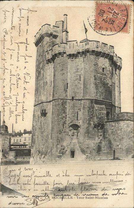 La Rochelle Charente-Maritime Tour Saint-Nicolas