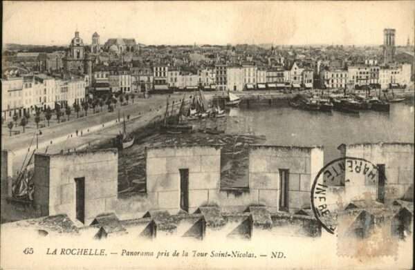 La Rochelle Charente-Maritime Panorama