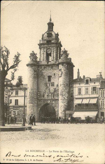 La Rochelle Charente-Maritime Porte de l_Horloge