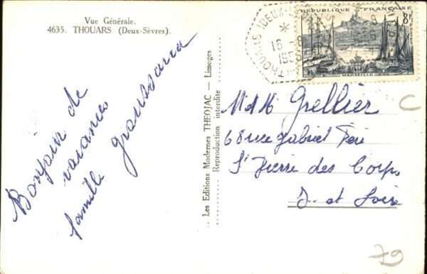Thouars  Deux-Sevres vue generale – Bild 2