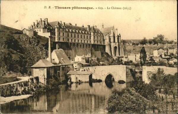 Thouars  Deux-Sevres Chateau