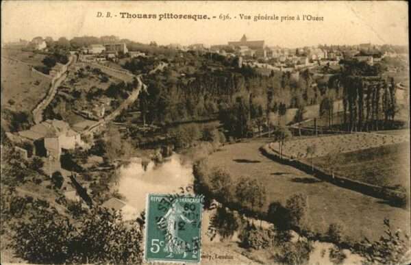 Thouars  Deux-Sevres Vue generale
