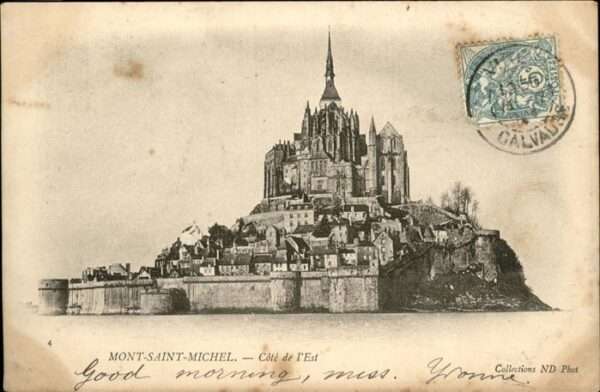 Mont-Saint-Michel Cote de l'est
