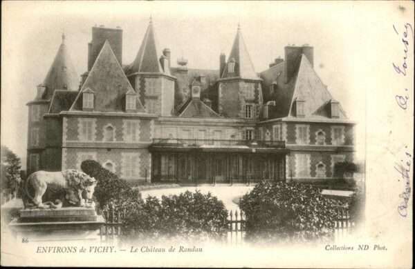 Vichy Allier Chateau de Randau