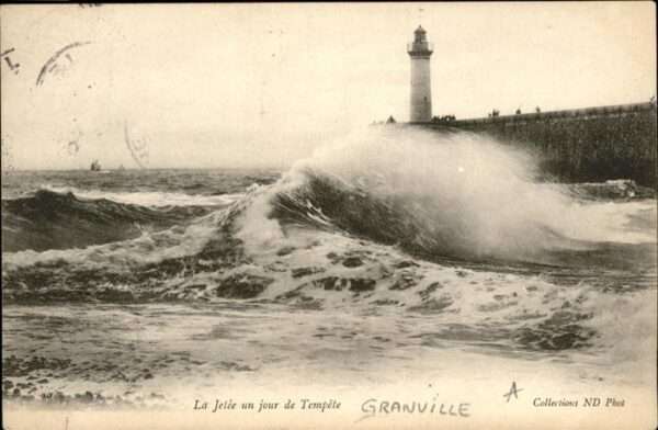 Granville Manche  la Jetee