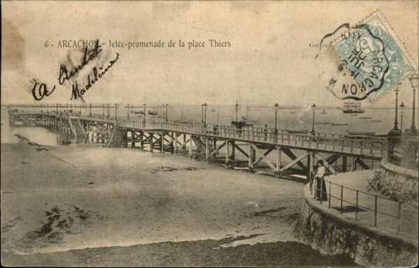 Arcachon 33 jetee promenade place Thiers