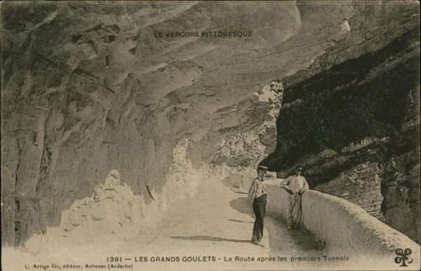 Echevis Route apres les premiers Tunnels