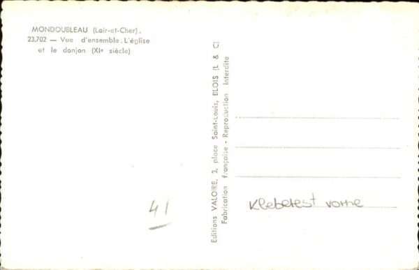 Mondoubleau Eglise Donjon – Bild 2
