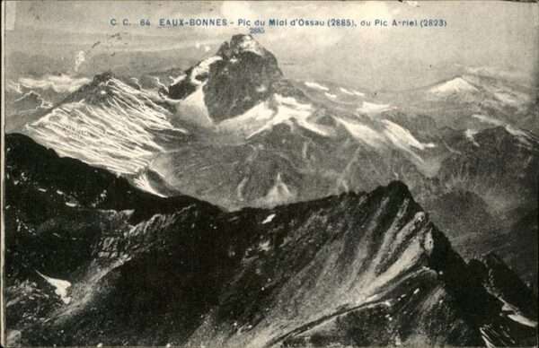 Eaux-Bonnes Pic du Miai d_Ossau Pic Arriel