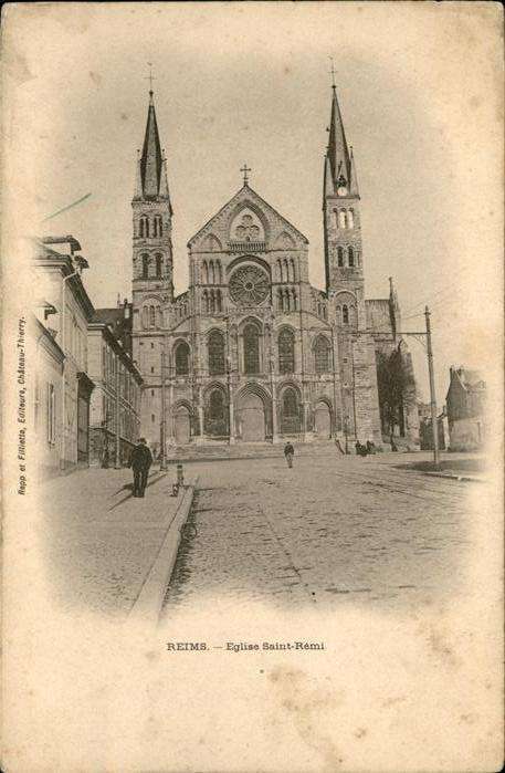 Reims Champagne Ardenne Eglise Saint-Remi
