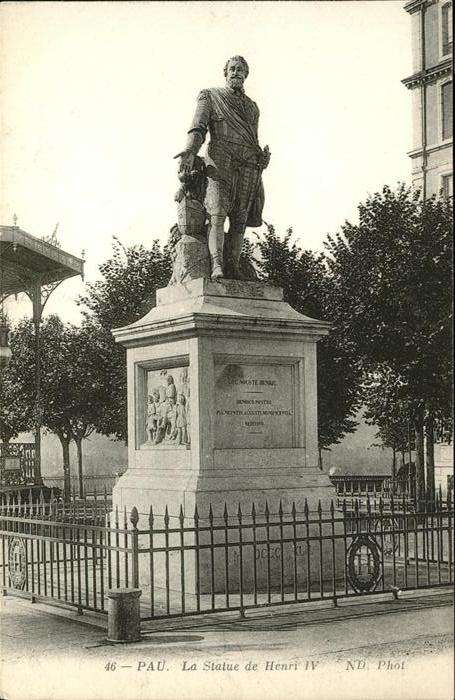Pau 64 Statue de Henri IV