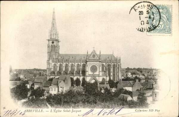 Abbeville 80 Somme Eglise Saint-Jacques