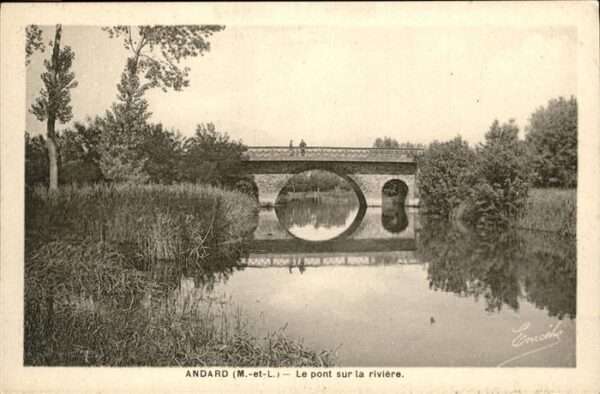 Andard Pont sur la riviere