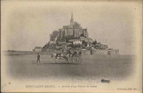 Mont-Saint-Michel Voiture de Genets