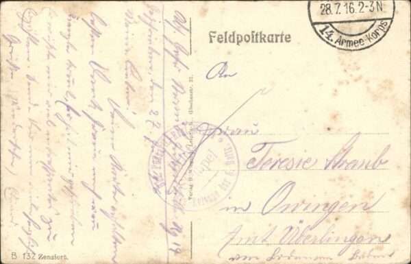 Reims Champagne Ardenne zerstörtes Reims – Bild 2