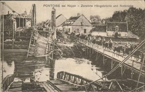 Pontoise-les-Noyon Notbrücke