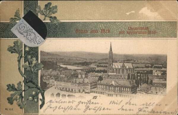 Metz  57 Moselle Theaterplatz Regierungsinsel