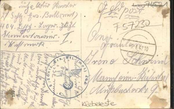 Bitsch Lothringen Lager Postamt – Bild 2