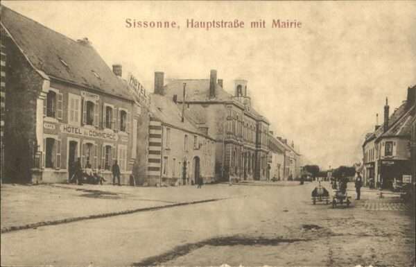 Sissonne Hauptstrasse Mairie