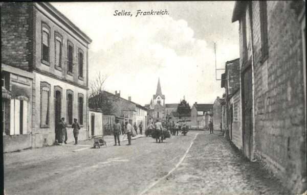 Selles Eure Dorfstrasse