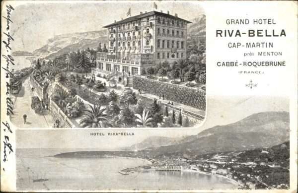 Cap Martin Grand Hotel Riva-Bella