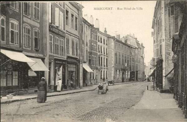Mirecourt Rue Hotel de ville
