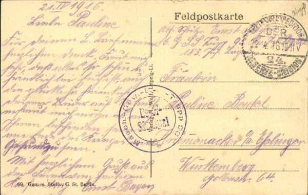 Saint-Souplet-sur-Py Dorfstrasse – Bild 2
