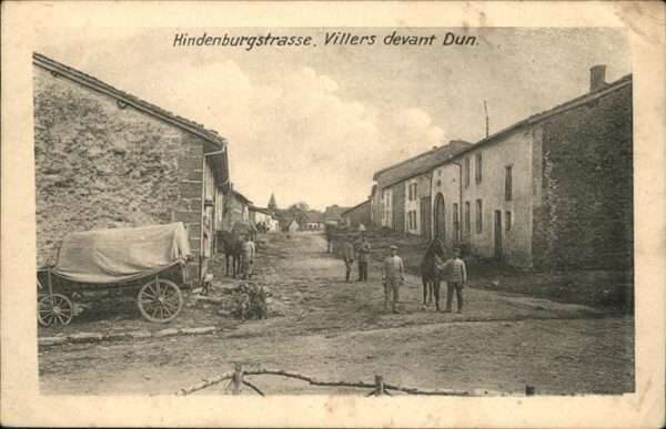 Dun-sur-Meuse Hindenburgstrasse