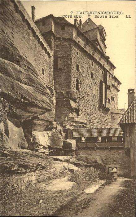 Haut-Koenigsbourg Hohkoenigsburg Cote Sud