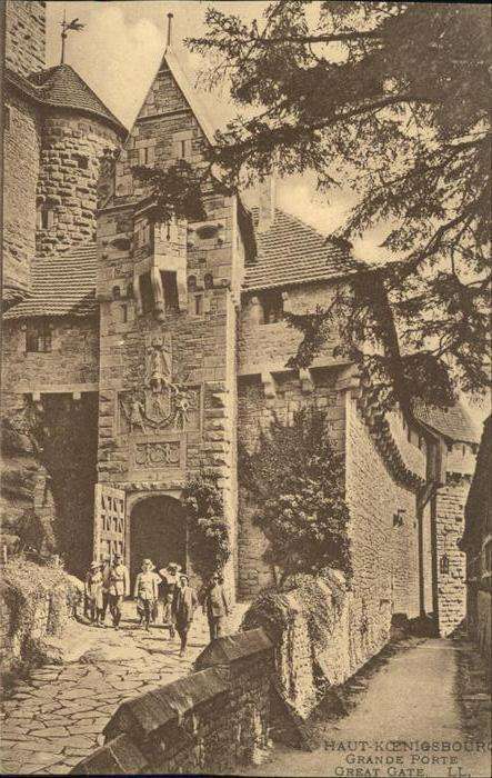 Haut-Koenigsbourg Hohkoenigsburg Grande Porte
