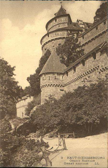 Haut-Koenigsbourg Hohkoenigsburg Grand Bastion