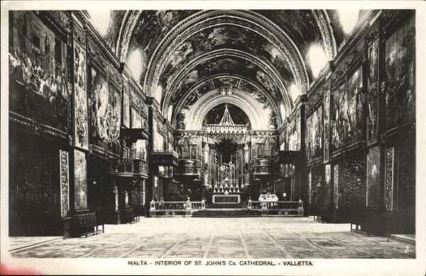Malta St. Johns Ca. Cathedral
Valletta
