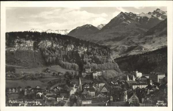 Feldkirch Vorarlberg Panorama