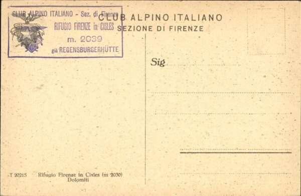Firenze Florenz Club Alpino Italiano
Sezione Firenze – Bild 2