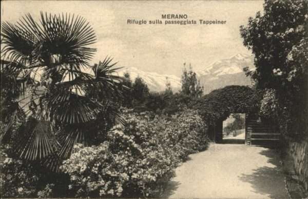 Merano Meran Rifugio sulla passegiata Tappeiner