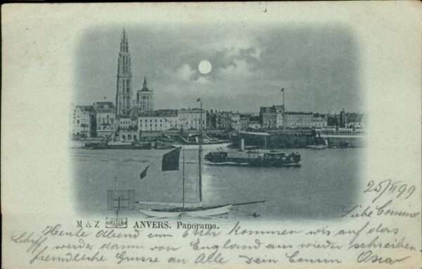 Anvers Antwerpen Panorama