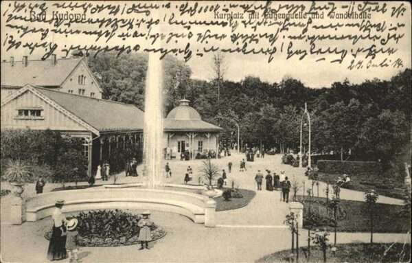 Bad Kudowa Niederschlesien Kurplatz
Eugenquelle
Wandelhalle