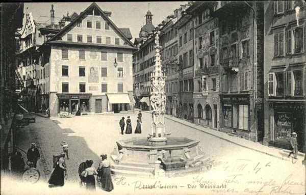Luzern LU Weinmarkt