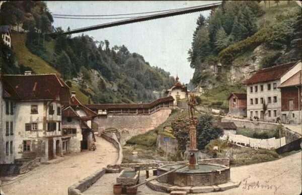 Fribourg FR Fontaine de la Fidelite